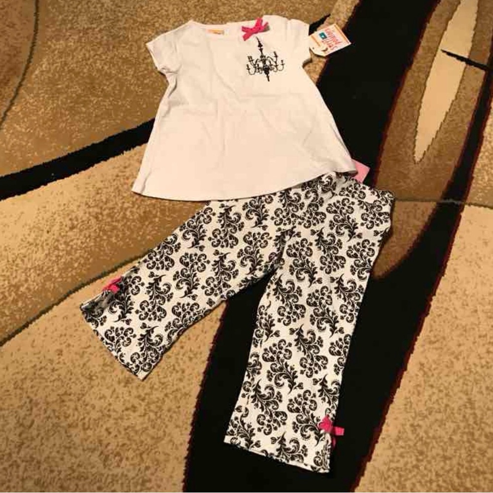sweet potatoes girls pants set 5T nwt